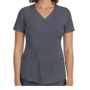 Healing Hands V-neck Scrub Top Size Small